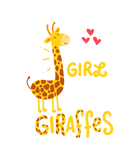 Discover Giraffe Girl Vintage Gift Gift T-Shirts