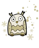 Discover Cute owl with snowflakes T-Shirts