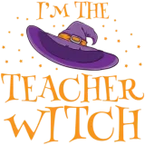 Discover I m The Teacher Witch For Halloween T-Shirts