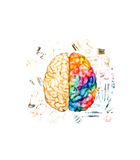 Discover Colorful Brain Science And Art Creative Cool Gift T-Shirts