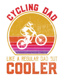 Discover Cycling Dad like a regular dad but cooler T-Shirts