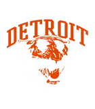 Discover Detroit Baseball Vintage Michigan Bengal Tiger Ret T-Shirts