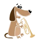 Discover MUSICONPRINT TRUMPET DOG PUPPY Musicians Band T-Shirts