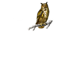 Discover Barn Owl Heartbeat Bird of Prey Birders EKG T-Shirts