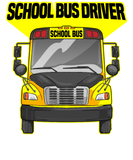Discover School Bus Driver Driving Yellow Bus T-Shirts