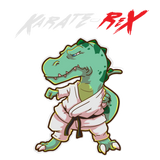 Discover Dinosaur T-Rex Tyrannosaurus Karate Sport T-Shirts