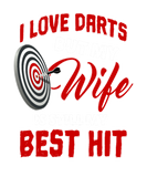 Discover Darts Husband Wife Throwing Darts Pub Games Gift T-Shirts