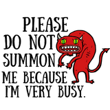 Discover Funny Demon Quote Shirt Satan Devil Evil Cute