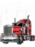 Discover Mens Best Truckin Stepdad Ever Big Rig Trucker Fa T-Shirts