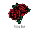 Discover Broke Soft Grunge Aesthetic Red Rose Flower Gift