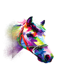 Discover Colorful Horses head Pop Art for Men and Women T-Shirts