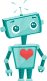 Discover Robot Heart Valentine s Day Gift For Kids Girls T-Shirts