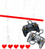 Discover V Is For Video Games Funny Online Gamer Gaming Men T-Shirts