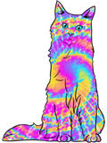 Discover Tie dye Tabby T-Shirts