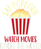 Discover Popcorn Movies Cinema Films Gift T-Shirts