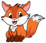 Discover Fox, cute animal, cute Fox, kids T-Shirts