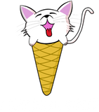 Discover I Scream Cone Funny Cat In Ice Cream Cone T-Shirts
