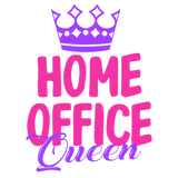 Discover Home Office Queen Women's Office Gift Saying T-Shirts