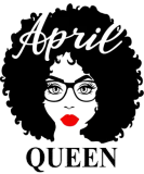 Discover Black Queen April Queen Birthday T-Shirts