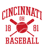 Discover Vintage Cincinnati Baseball Cincy Ohio Retro Red G T-Shirts