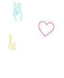 Discover Peace Love Social Work Social Worker Job Pride T-Shirts