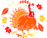 Discover Funny Thanksgiving T-Shirts Turkey Wearing A Fac