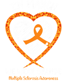 Discover Heart In March We Wear Orange Multiple Sclerosis T-Shirts