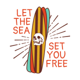 Discover Let the sea set you free T-Shirts