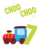 Discover Choo Choo I’m 7 Cute Train Lover Railroad 7th T-Shirts