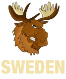 Discover Sweden reindeer elk gift T-Shirts