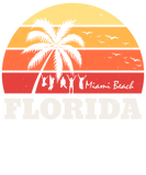 Discover Florida Miami Beach Vintage Retro Graphic T-Shirts