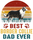Discover Best Border Collie Dad Ever Vintage T-Shirts