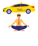 Discover Yoga Meditation for Taxi Cab Lover T-Shirts