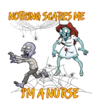 Discover Nurse Zombie Nothing Scares Me Classic T-Shirts