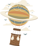 Discover Air Baloon Saturn