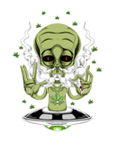 Discover Alien Smoking weed T-Shirts Funny | Hot