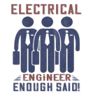Discover Electrical Engineer Funny Electrician Men Gift T-Shirts