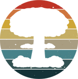 Discover Mushroom Cloud Nuclear Vintage Sun Retro Bomb Nuke T-Shirts