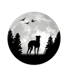 Discover Whippet Dog Moon Greyhound Sighthound T-Shirts