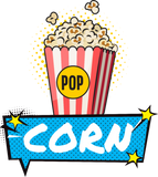 Discover Popcorn Comic TV T-Shirts