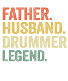Discover Father Husband Drummer Legend Father's Day Dad T-Shirts
