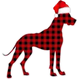 Discover Great Dane Christmas Pajamas Family Red T-Shirts