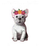 Discover Funny French Bulldog Joke Floral Frenchie Owner T-Shirts