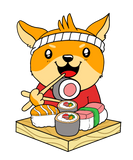 Discover Sushi Shiba Inu Dog Eating Sushi T-Shirts