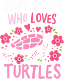 Discover Just a Girl Who Loves Turtles Turtle Gift T T-Shirts