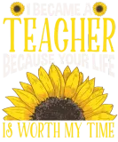 Discover Proud Teacher Preschool Sunflower Lover T-Shirts