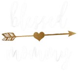 Discover Cute Gold Arrow Blessed Mommy T-Shirts Thanksgiving