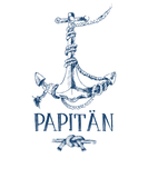 Discover Men's Papita Papa And Captain Retro Anchor