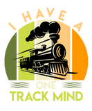 Discover Locomotive Train Driver One Track Mind Vintage T-Shirts