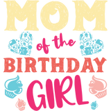 Discover Mom Of The Birthday Girl Chef Hat Flour Rolling T-Shirts